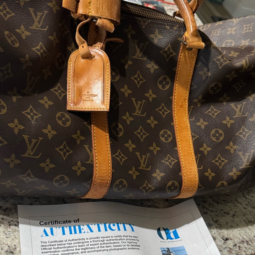 Louis Vuitton Monogram Keepall 60 1990 vintage - Picture 10 of 14